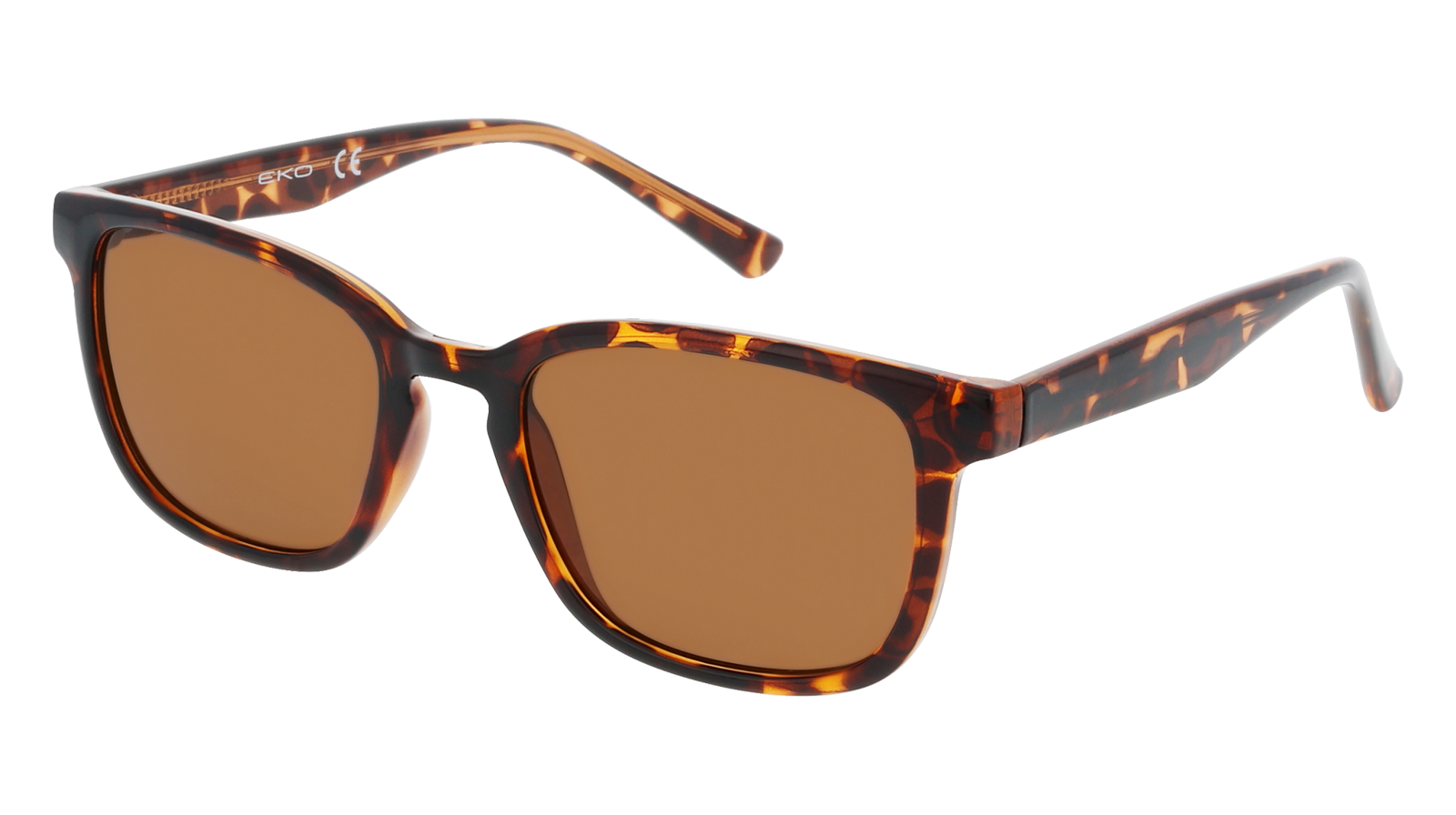 EKSA22L Ecaille foncé Brillant verres Brun