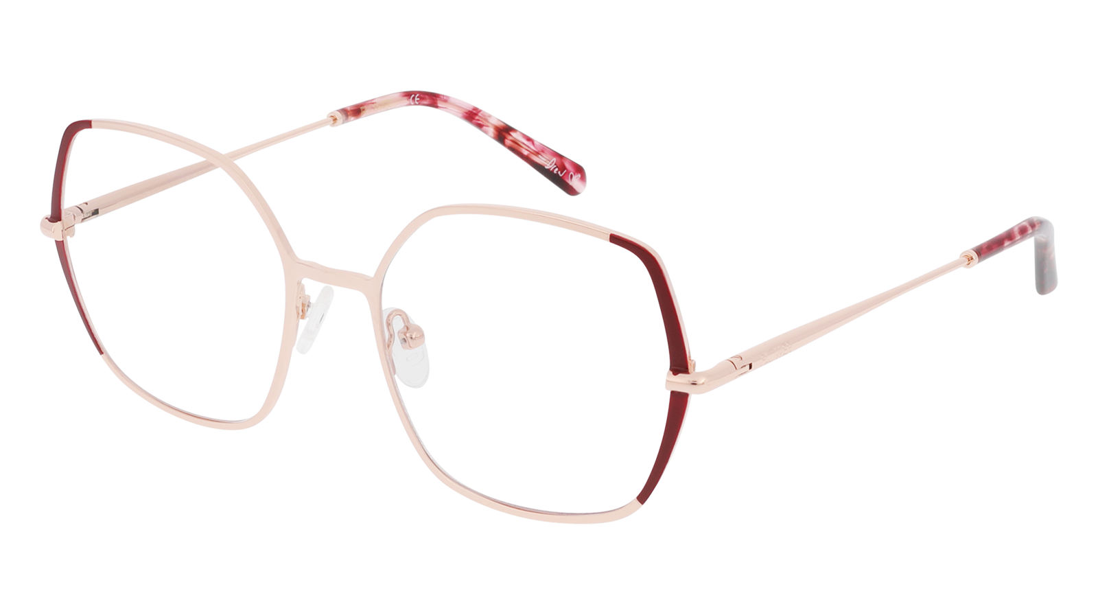 Géranium Bordeaux et or rose