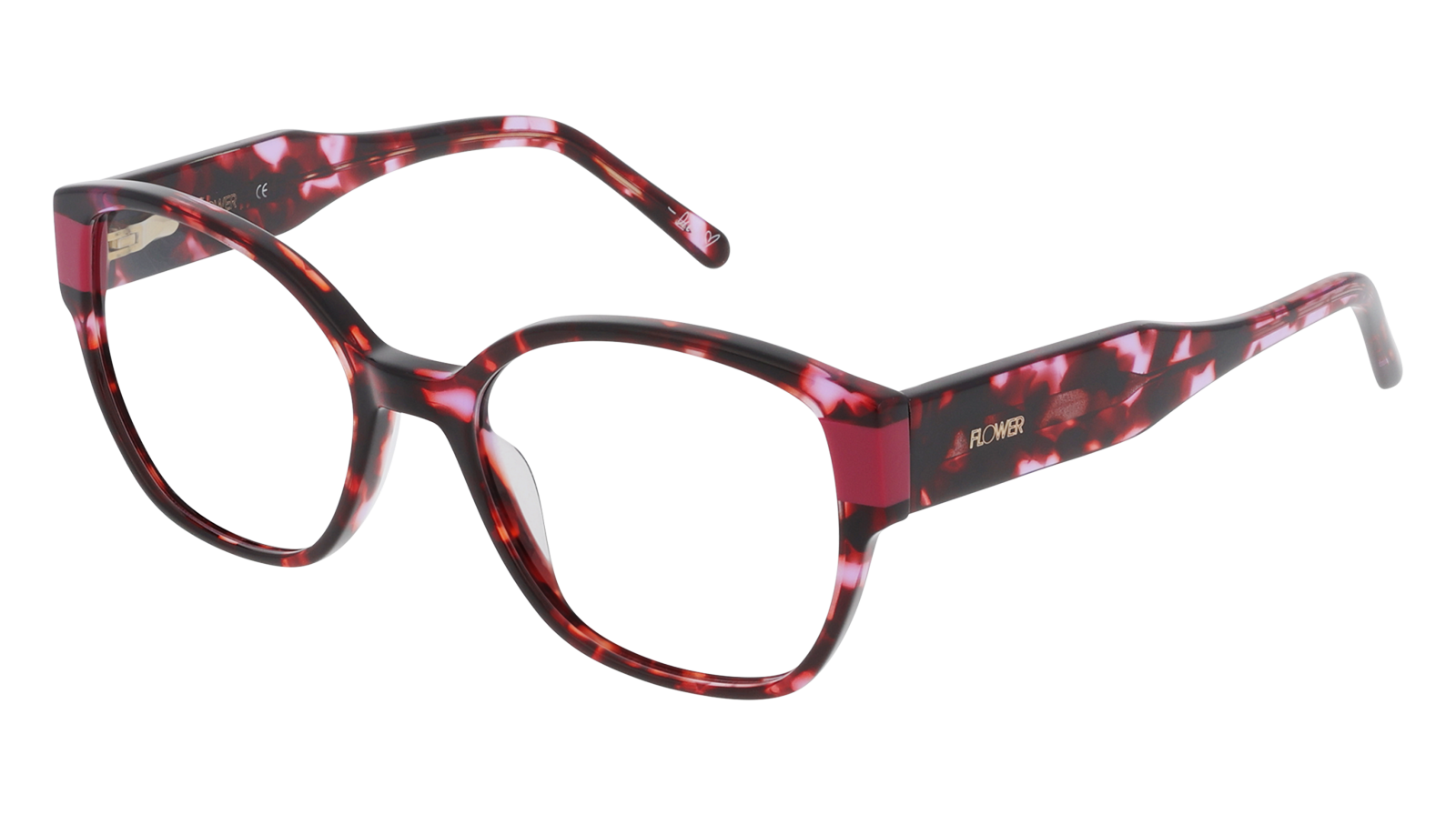 Malva Ecail moucheté rose et framboi