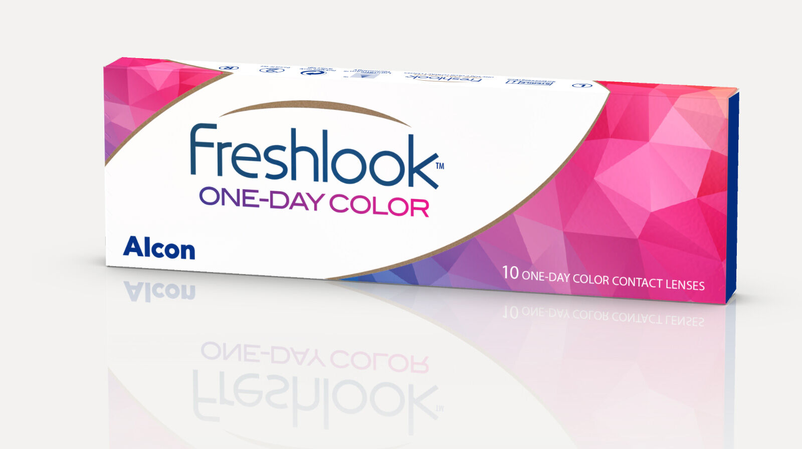 FRESHLOOK 1 DAY VERT AMANDE X10