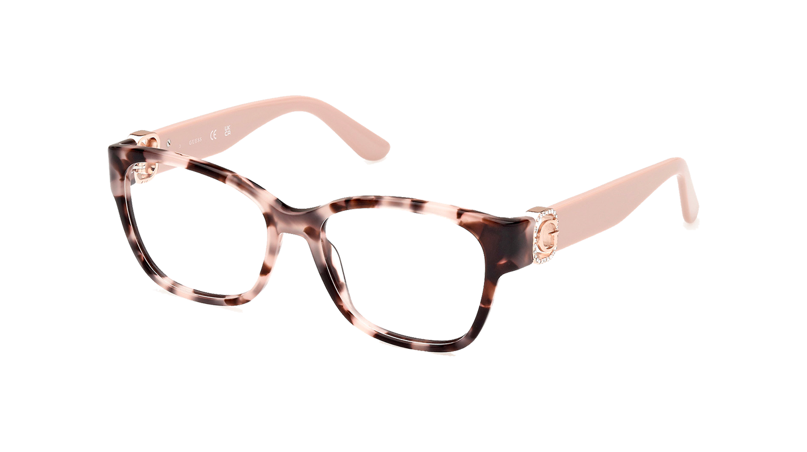 GU50120 Ecaille moucheté rose et beige