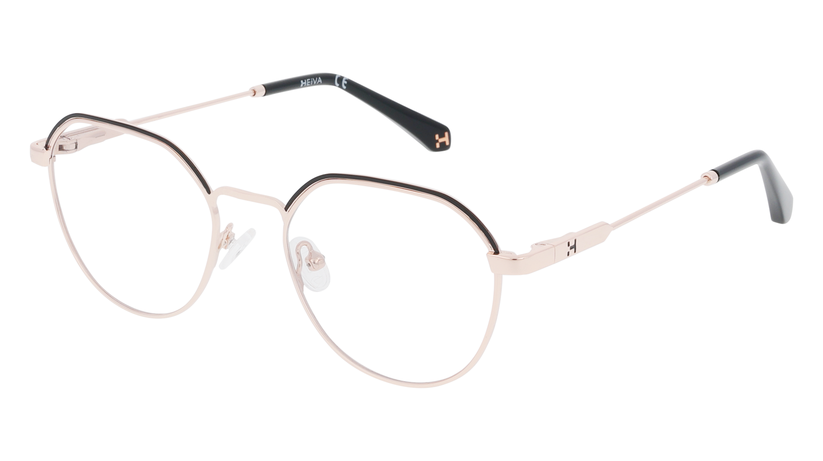 Lyra Noir et or rose
