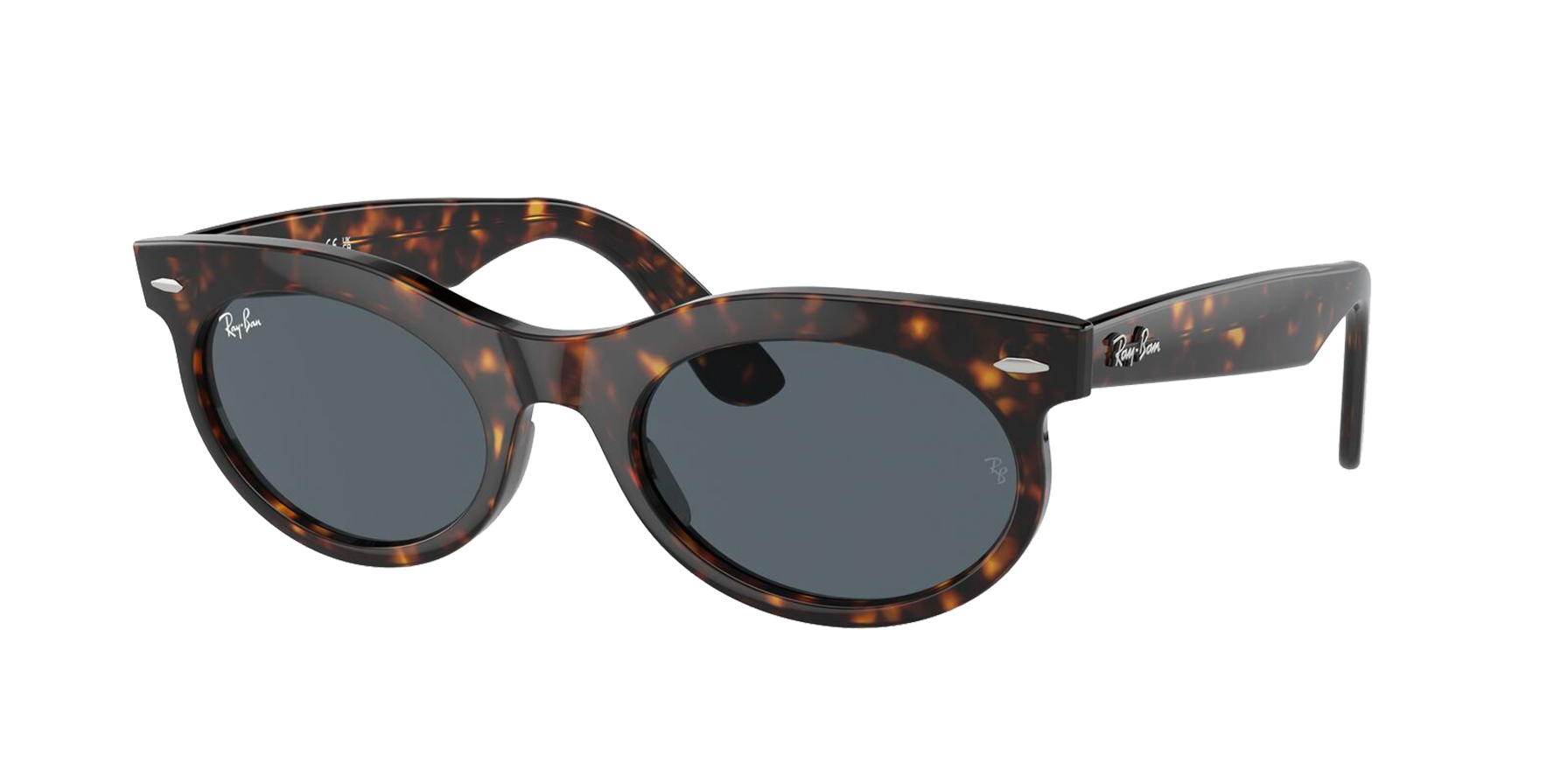 Wayfarer oval Marron