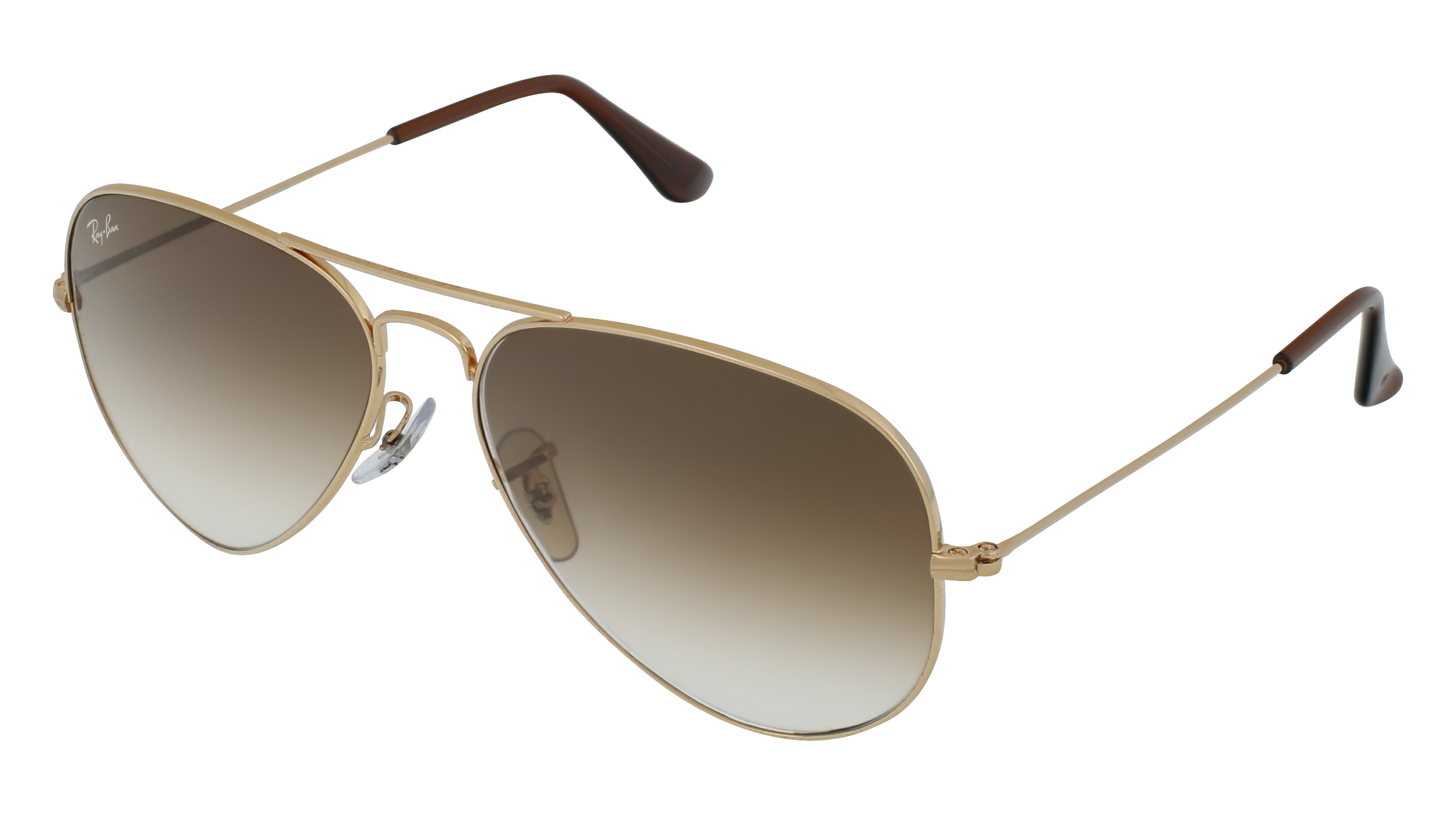 Lunettes de soleil Ray Ban RB3025581400151M 0RB3025 Jaune verres Brun cristal degrade Atol Mon Opticien