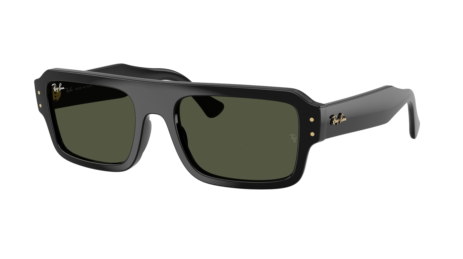 RB4454 Noir verres Vert