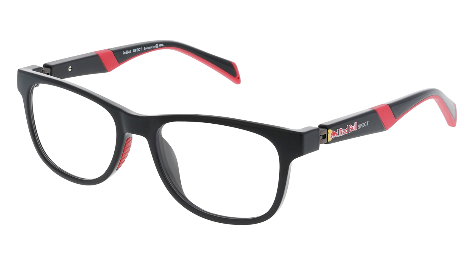 REDP115M Noir brillant et rouge