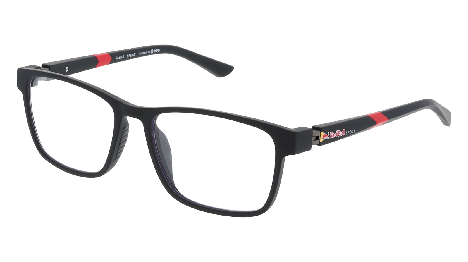 REDP118M Noir mat et rouge