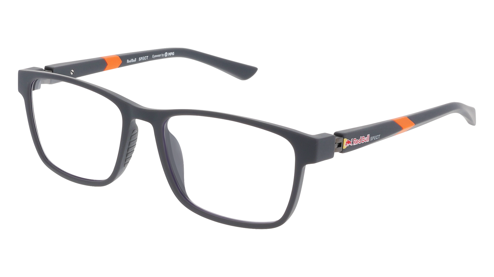 REDP118M Gris foncé mat et orange