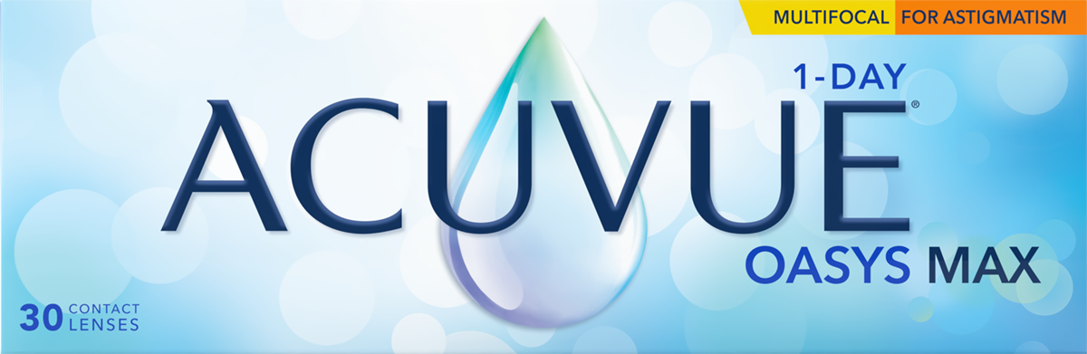 Lentilles ACUVUE OASYS MAX 1-DAY MULTIFOCAL ASTIGMATISM MED X30