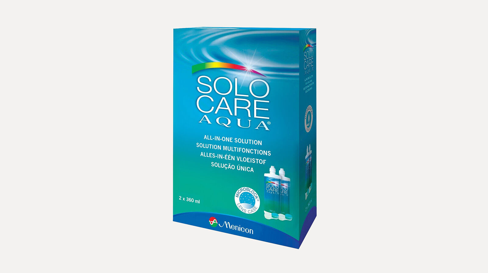 SOLO CARE AQUA 2 X 360 ML