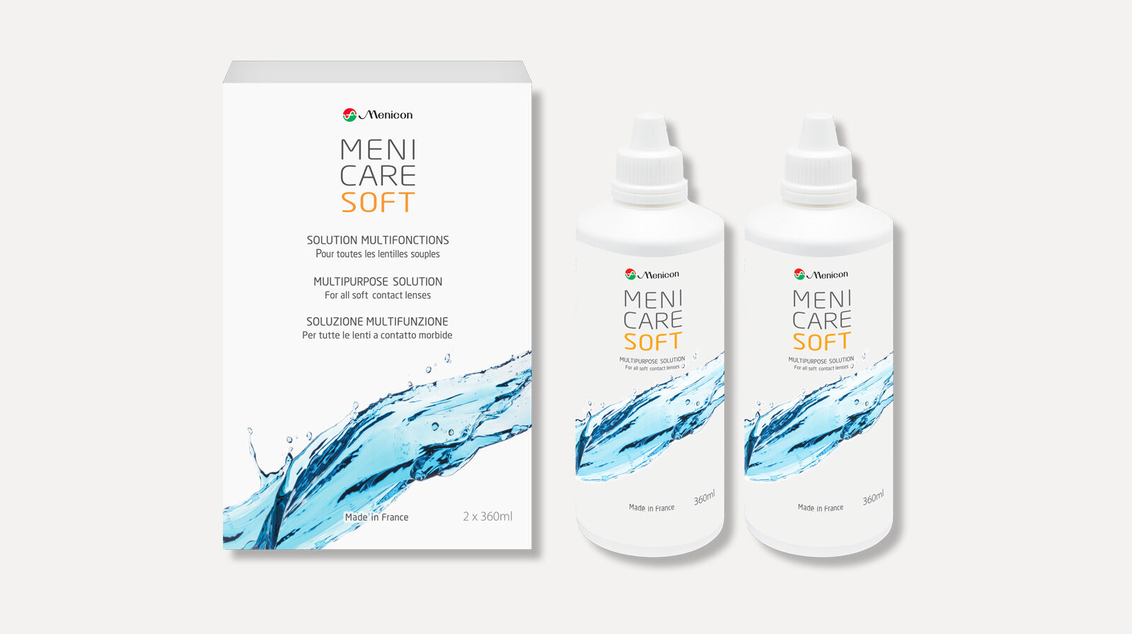 MENICARE SOFT 2 X 360 ML