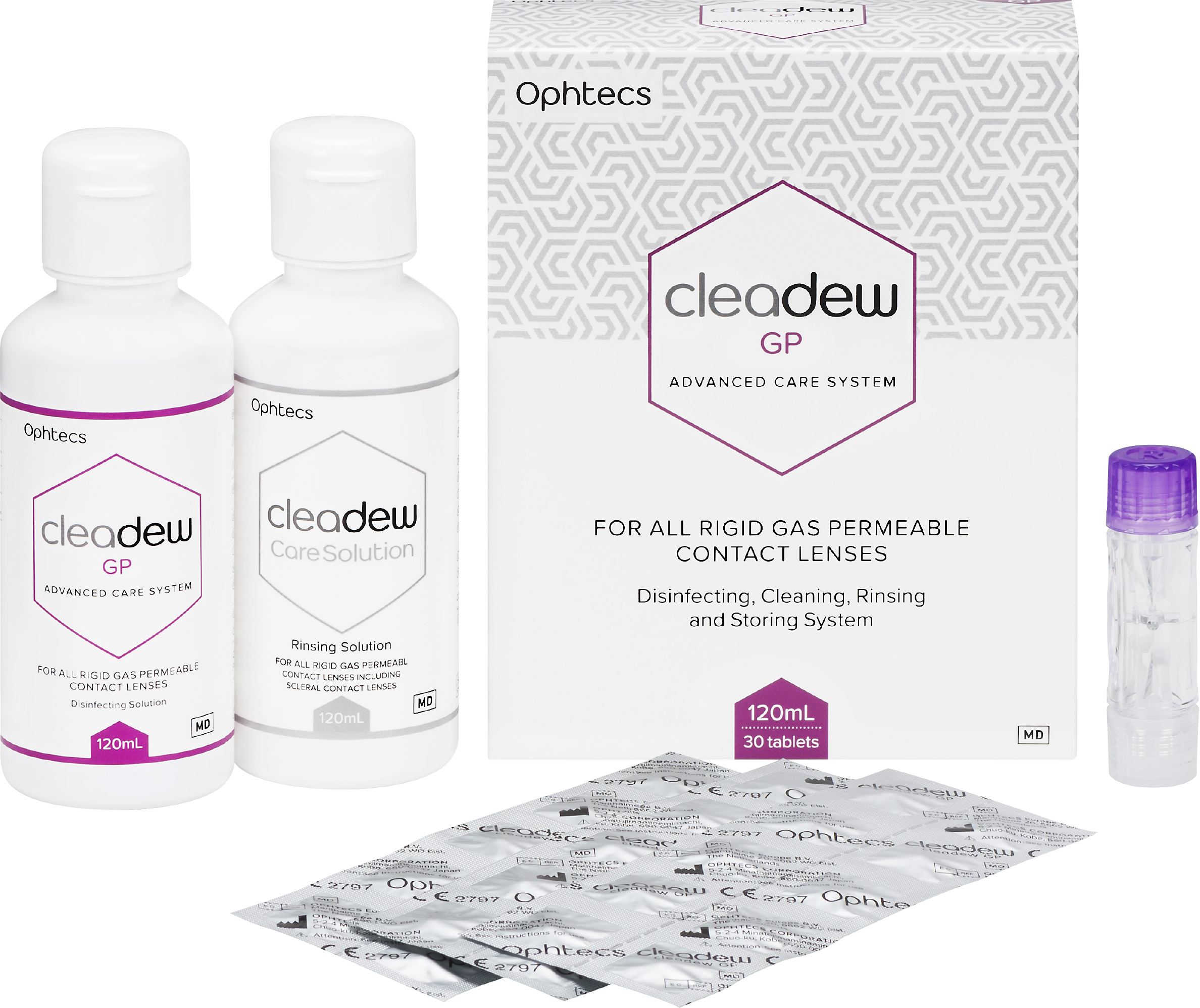 CLEADEW GP 120ML  PLUS CARE SOLUTION 120 ML