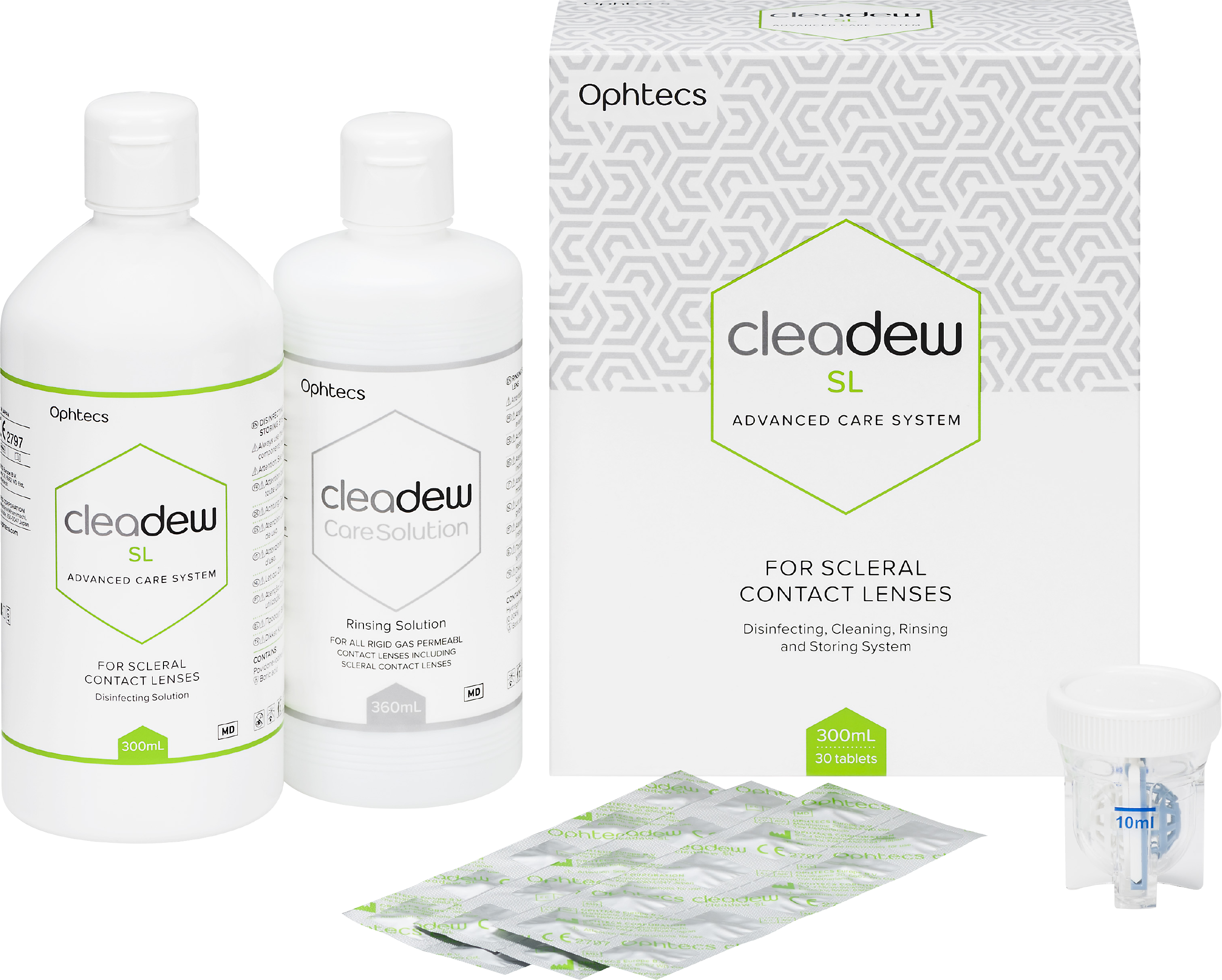 CLEADEW SL 300 ML  PLUS CARE SOLUTION 360 ML