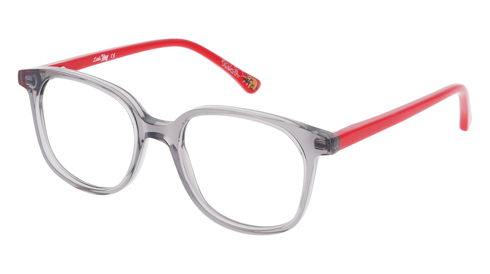 Zikman Gris foncé cristal et rouge