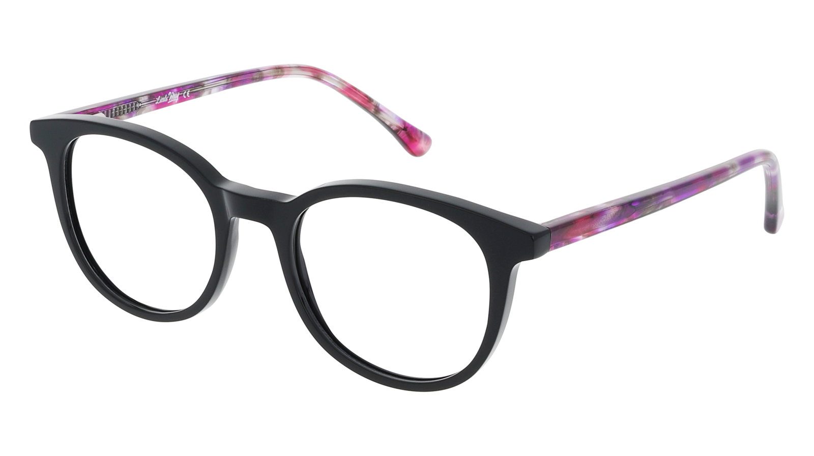 Opérette Noir et écaille rose