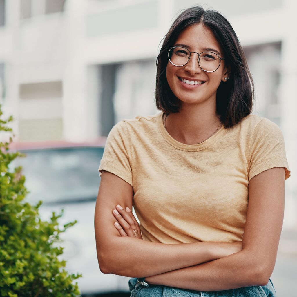 La correction de la myopie avec des lunettes